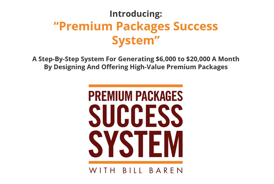 The Premium Package Blueprint