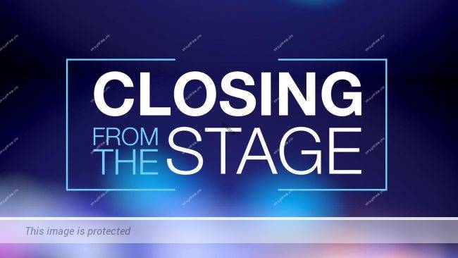 Closing From the Stage