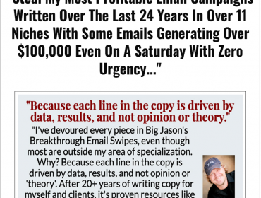 Breakthrough Email Swipe Files