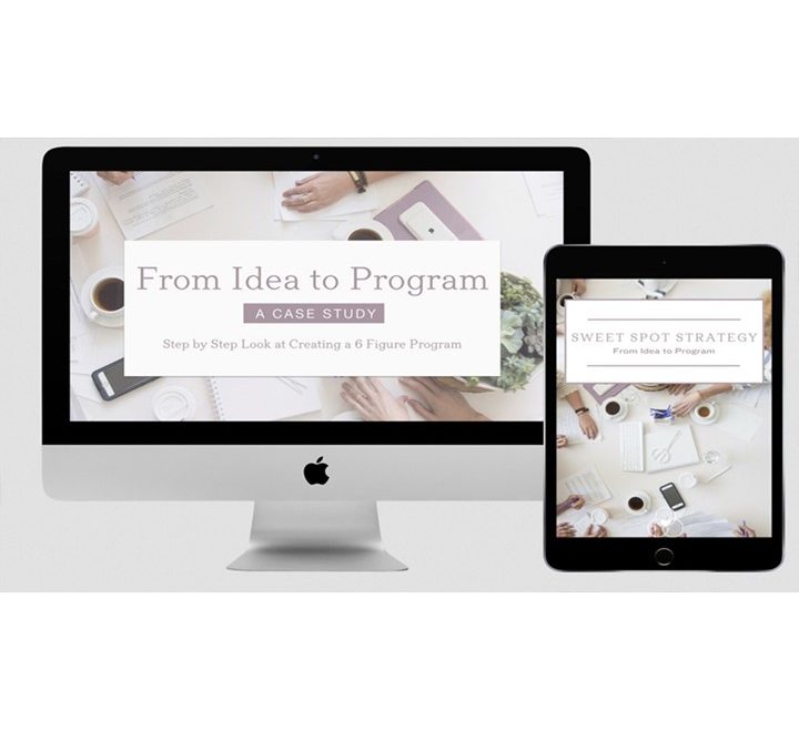 Your Sweet Spot Strategy