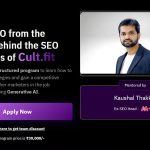 [Fast Release] Growth School – SEO At Scale Course